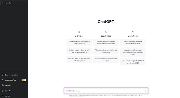 ChatGPT 3.5